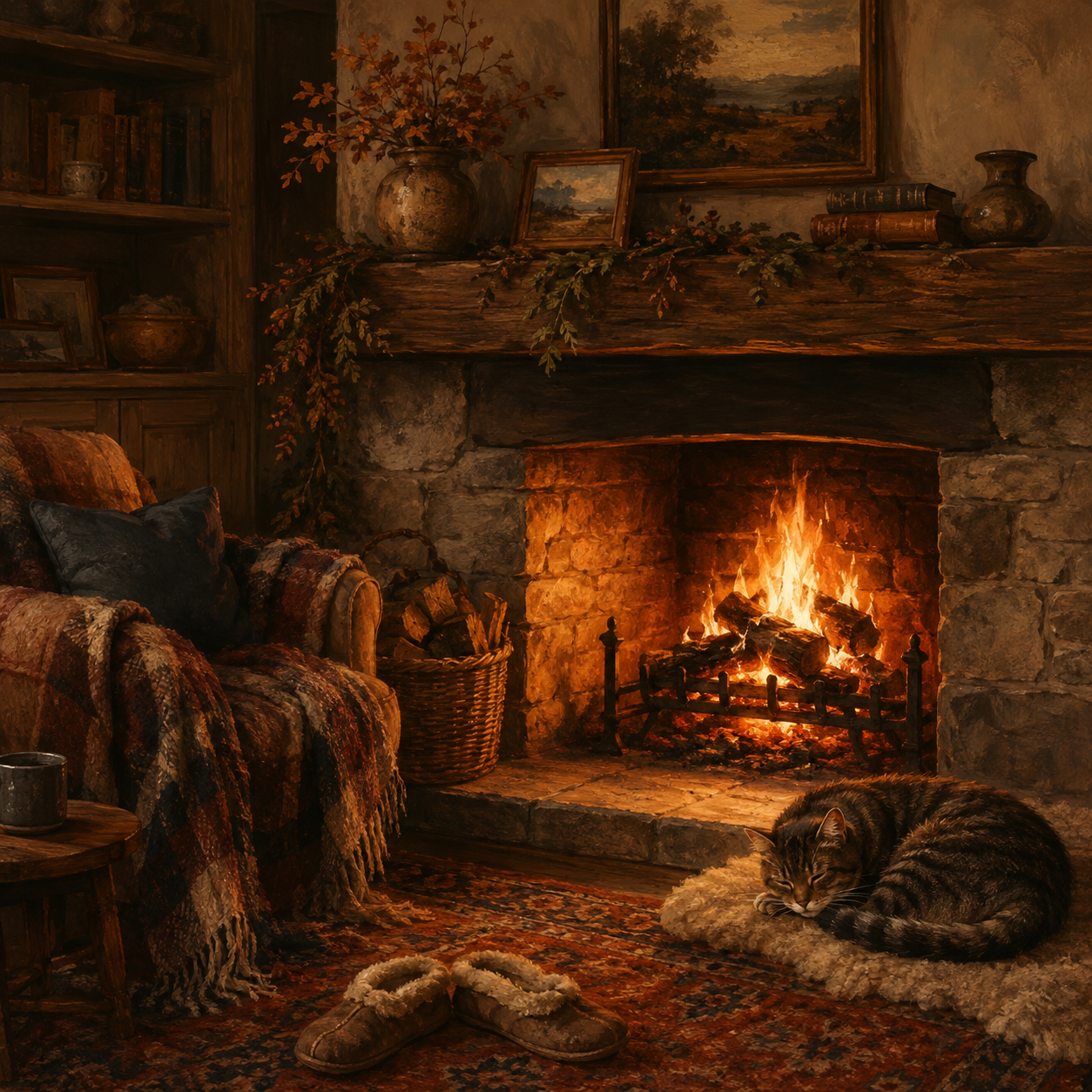 Cosy Evenings By The Fire Room Spray